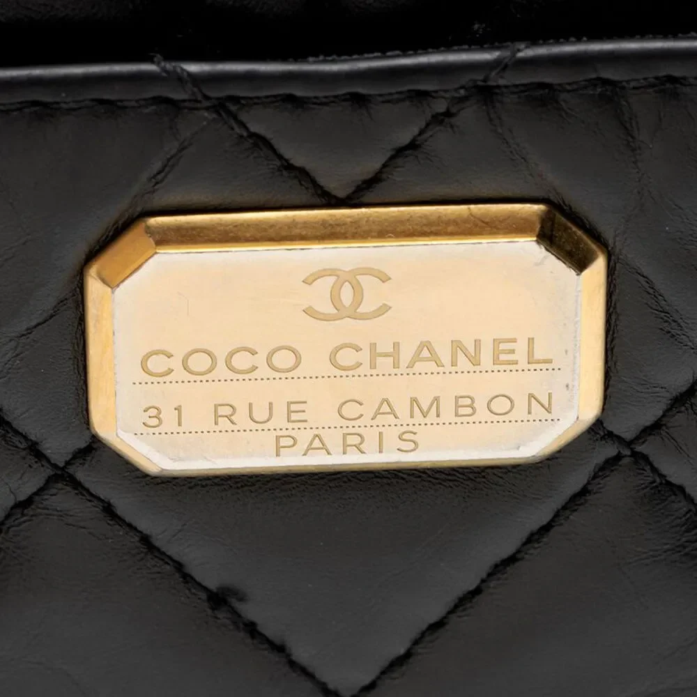 Chanel Aged Calfskin Mini City School Flap Bag